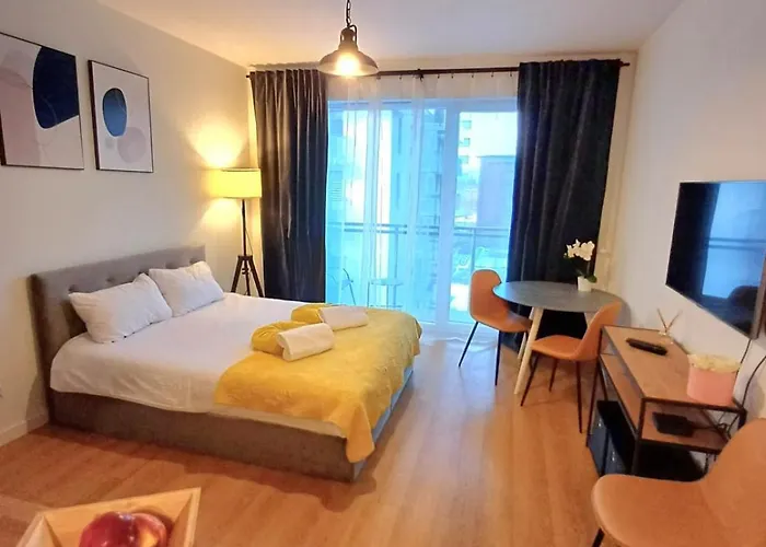 Apartament Srodmiescie Gdansk Bastion Walowa - Free Parking